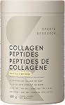 Sports Research® Collagen Peptides - Hydrolyzed Type 1 & 3 Collagen Powder Protein Supplement for Healthy Skin, Nails, & Joints - Easy Mixing Vital Nutrients & Proteins, Collagen for Women & Men