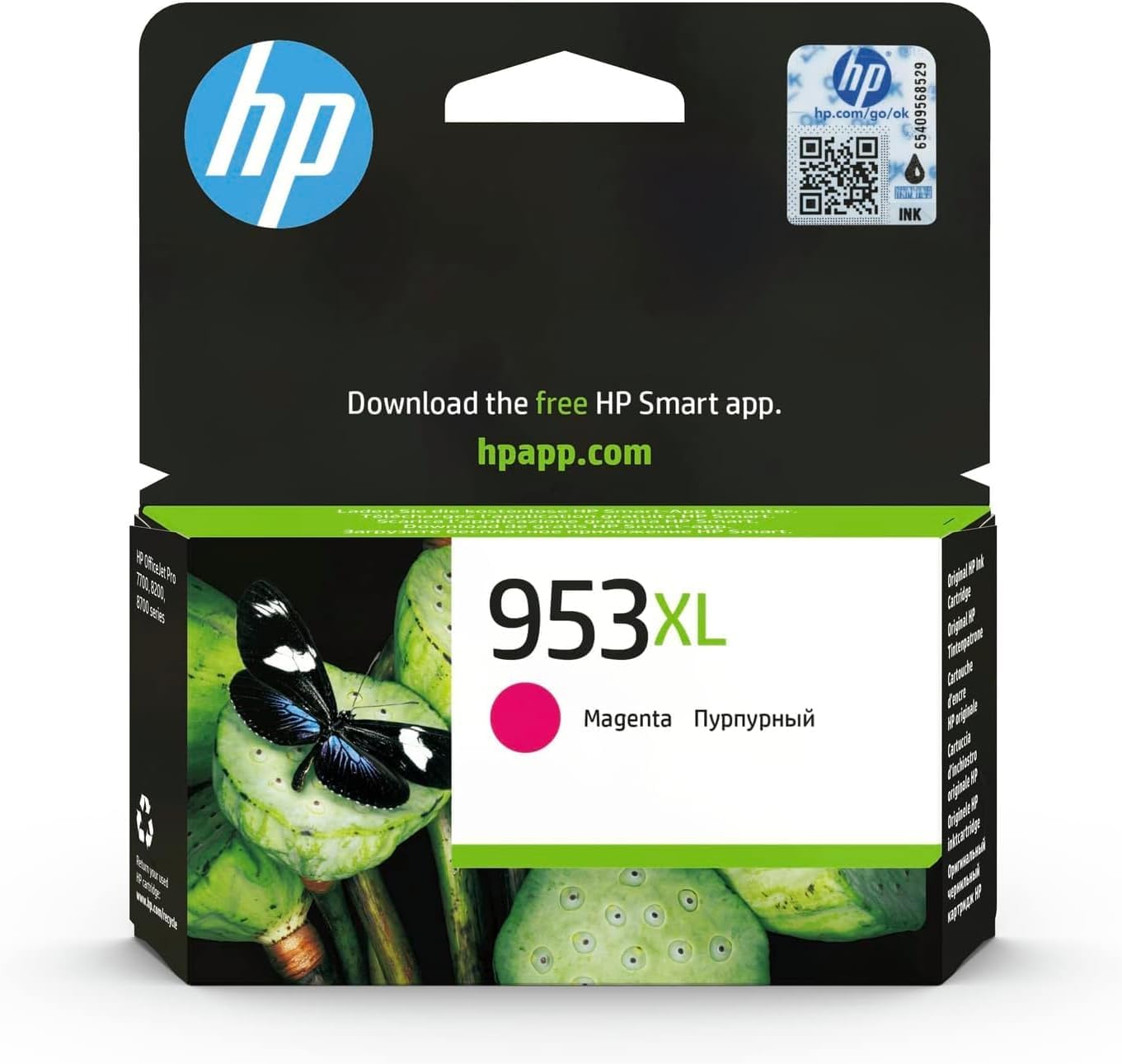 HP 953XL Cartucho Tinta Alta Capacidad Original Negro
