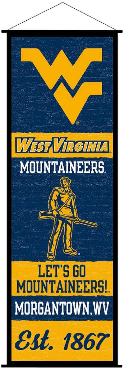 West Virginia Banner and Scroll Sign