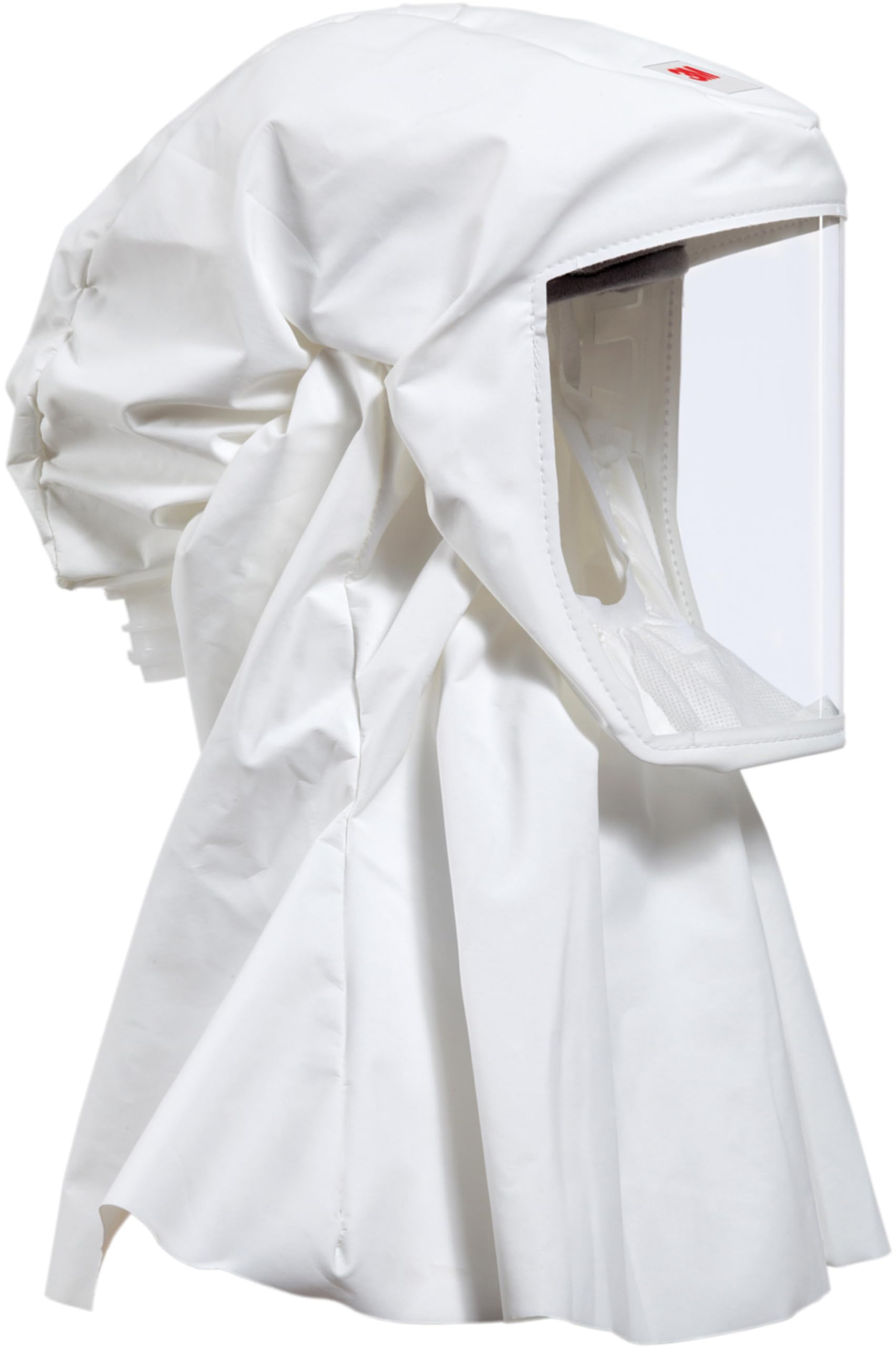 3M Cagoule légère Blanche résistante aux Produits Chimiques 3M Versaflo S-533S avec Harnais Standard - Taille S/M