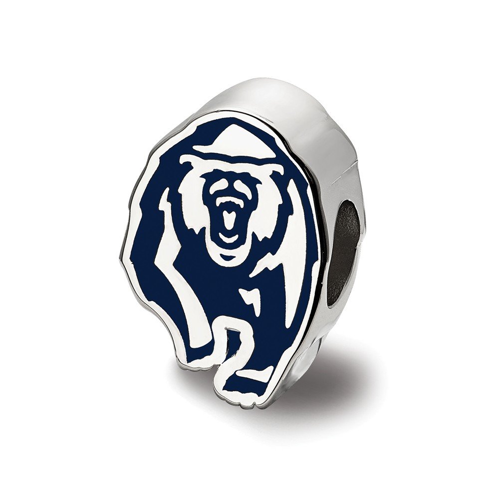 LogoArt Logo Art Sterling Silver Cal Golden Bears Enameled Logo Bead