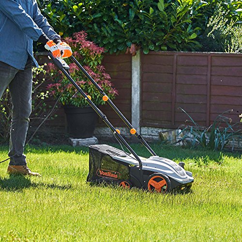 VonHaus 2 in 1 Scarifier & Lawn Aerator 1500W Electric Grass Rake for