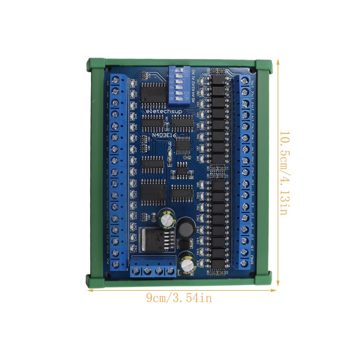 Scheda di espansione PLC DC 6.5-30V dell'uscita RS485 dell'input 16 per la Scheda di espansione IO