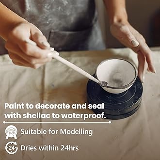 Old Potters Air Dry Clay - Premium Quality Modeling Clay - Perfect for Art and Crafts, Sculpting, Welding and DIY Challenges - Great for Beginners, Kids, Adults, 10 lbs (White)