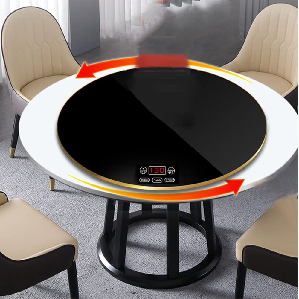 EMENAR 20in 30in 40in Gehard Glazen Draaitafel Keuken Lazy Susan, Grote