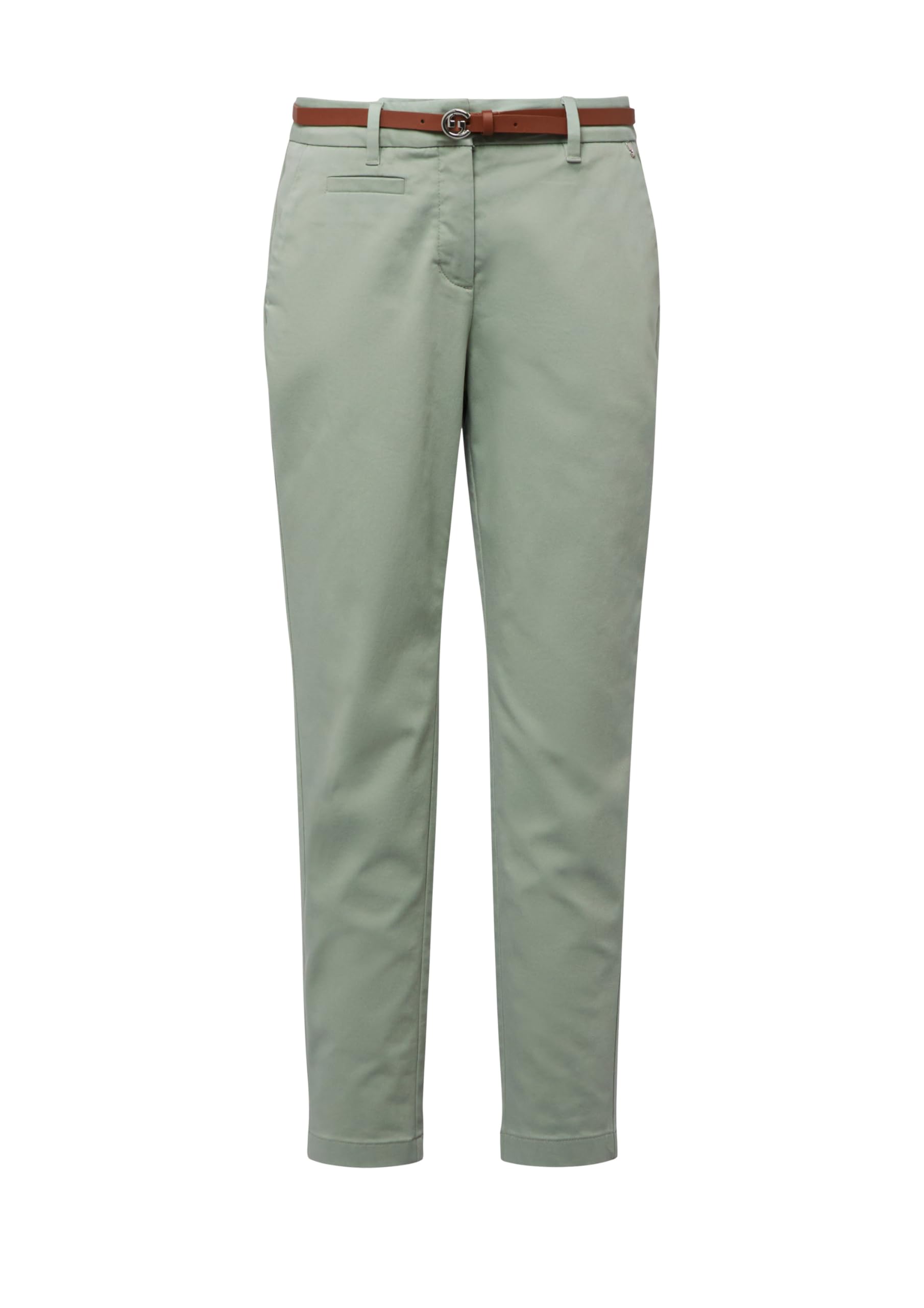 Comma Chino mit integriertem Gürtel