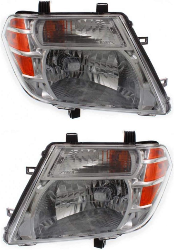 For Nissan Pathfinder Headlight Assembly 2008-2012 Pair Driver and Passenger Side CAPA Certified NI2502171 + NI2503171