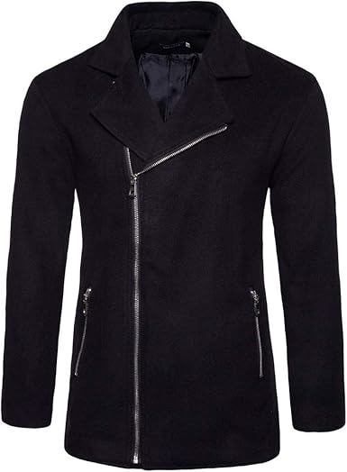 side zip jacket men's