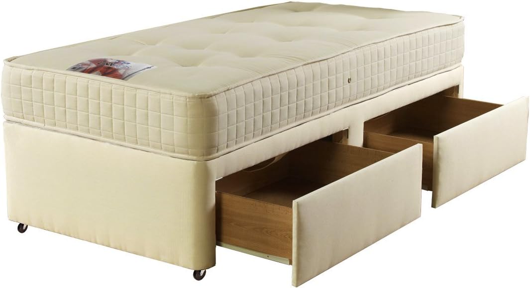 Hotel Contract Bed (3ft Single with Drawers) Home & Kitchen