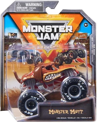 Monster Jam 2023 Spin Master 164 Diecast Truck Series 28 Ruff Crowd Monster Mutt