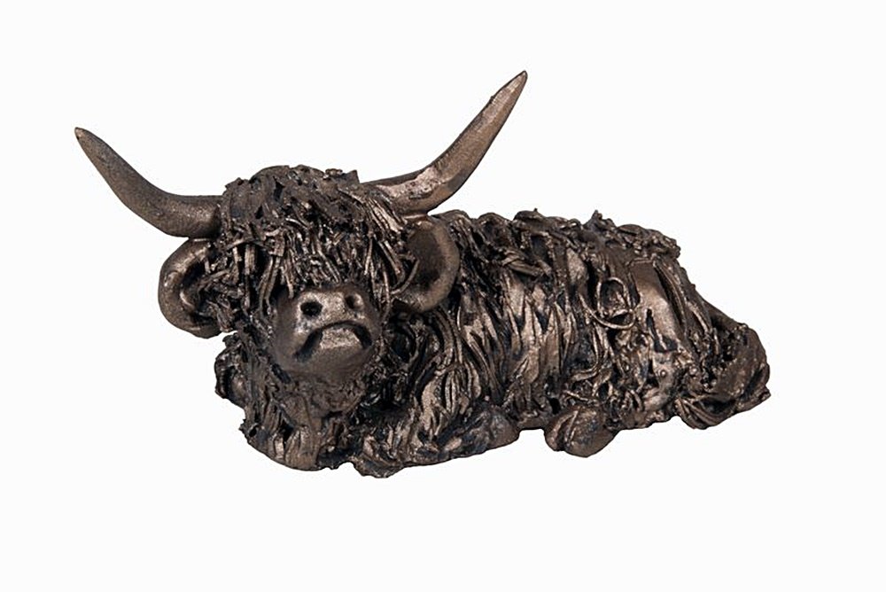 Frith Sculptures Bronze Highland Cattle Dougal