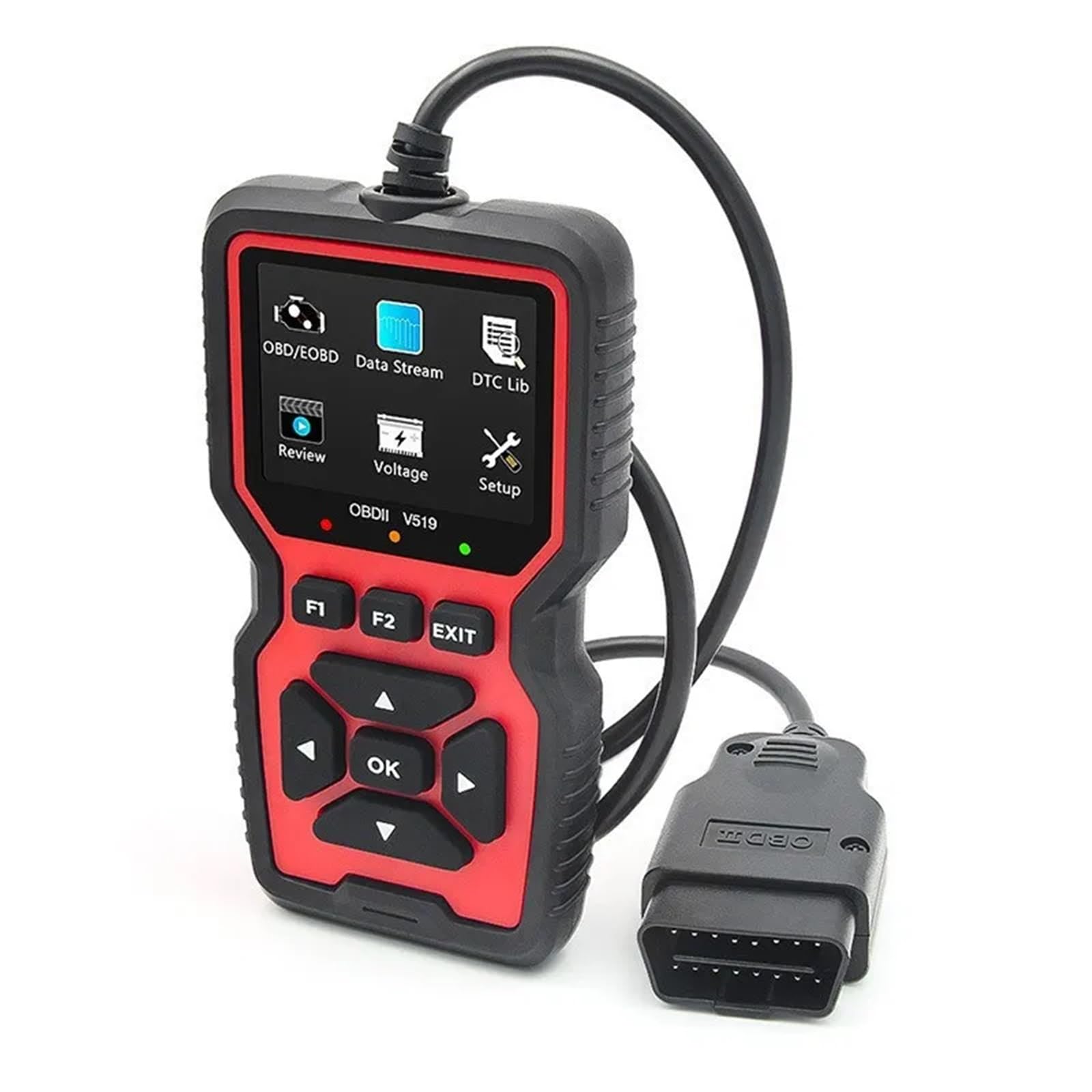 Lettore di Codici automobilistici Strumento diagnostico OBDII Tester for Auto Rilevatore guasti al Motore Controllo Automatico for