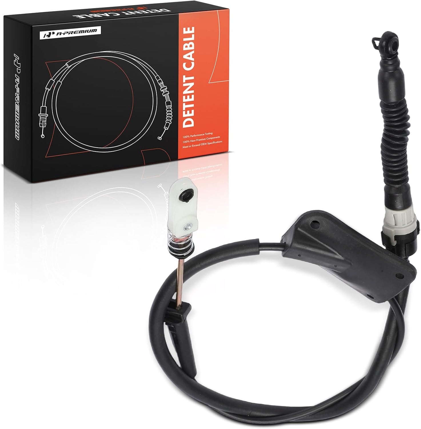 A-Premium 57.68 inch Automatic Transmission Detent Cable Compatible with Chrysler PT Cruiser 2001-2010 & Dodge Neon 2000-2005 & Plymouth Neon 2000-2001