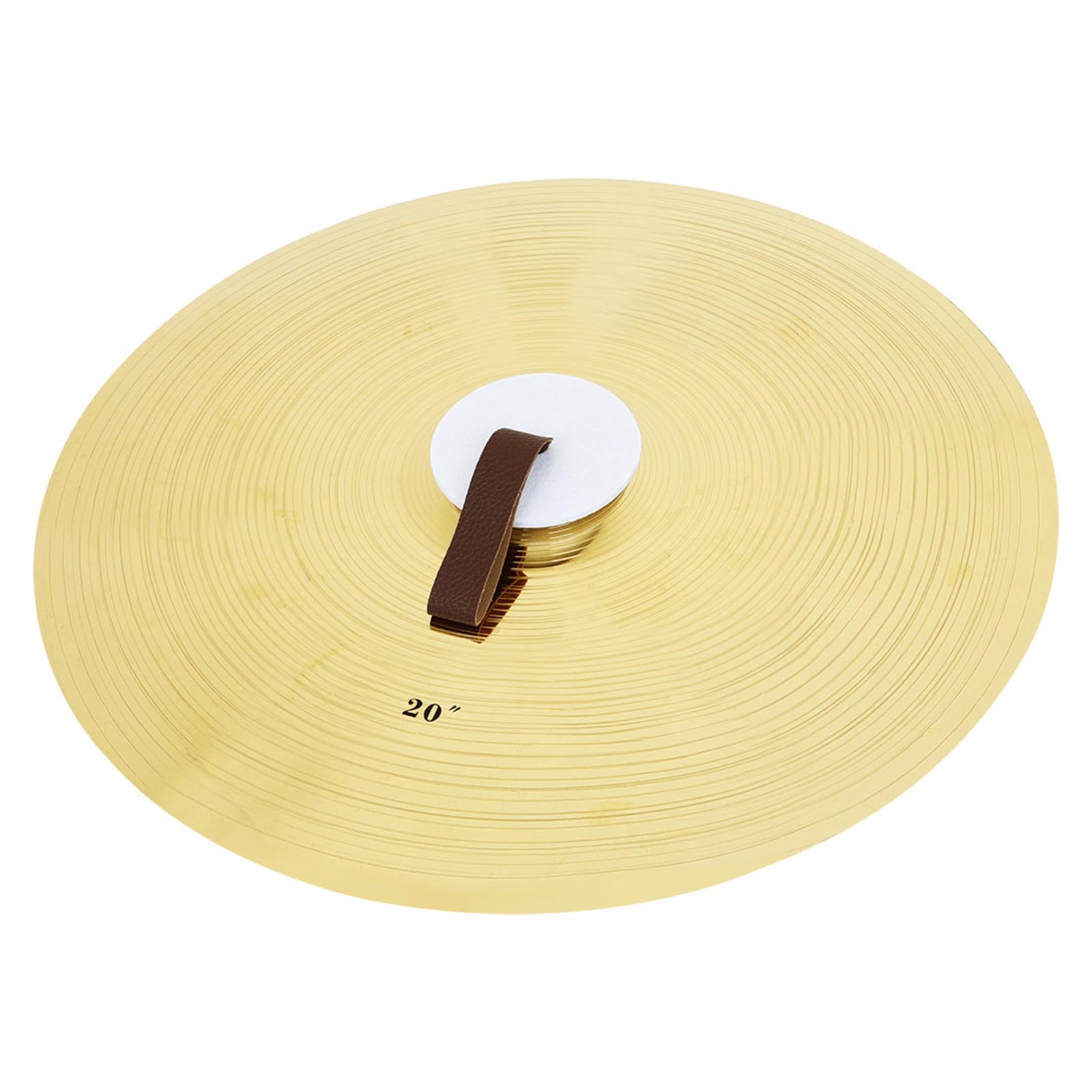 1 coppia di piatti da pratica multiuso, set di piatti in ottone con piastra portatile per percussioni da 35, 40 e 51 cm, piatti crash