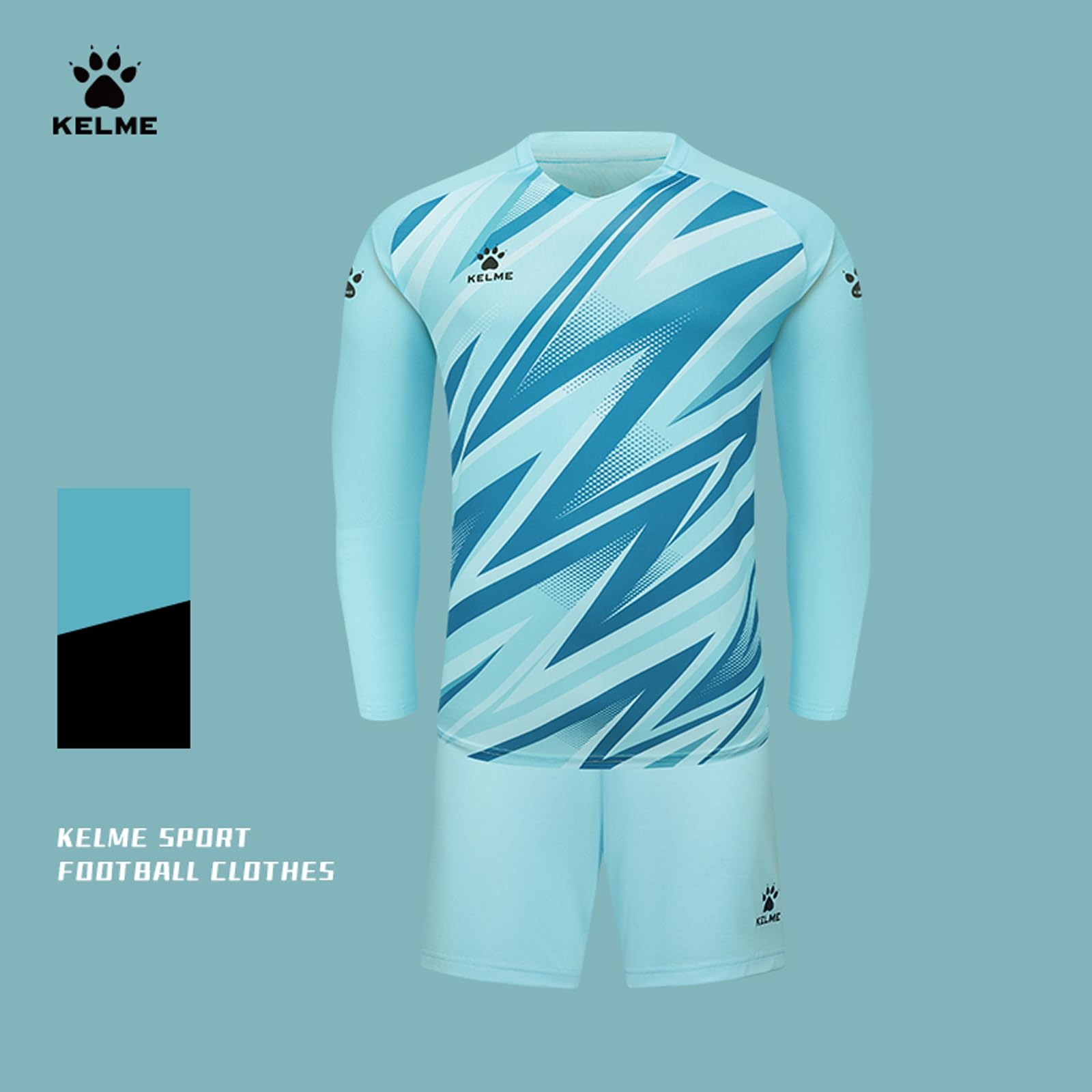 KELME Maillot de gardien de but rembourré pour homme