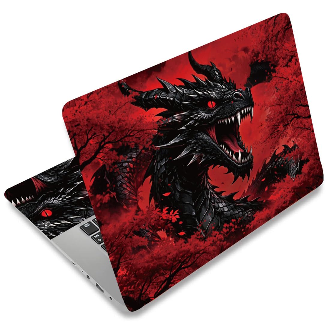 Vinilos para portátiles: protege tu ordenador de rayaduras con este diseño de dragón