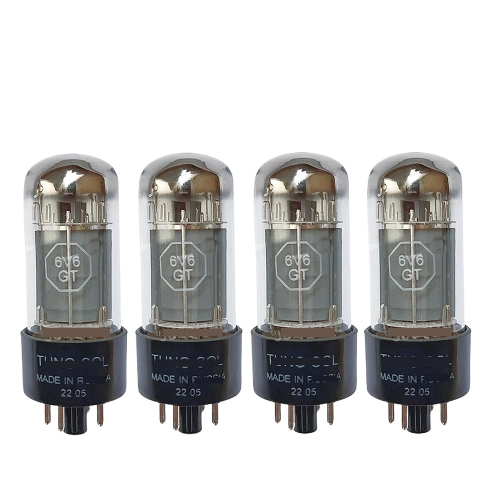 FLEYYXBN 6V6GT Vacuum Tube Directly Replaces 6P6P/6N6C/CV511, HiFi Audio Electronics(4pcs Matched Quad)