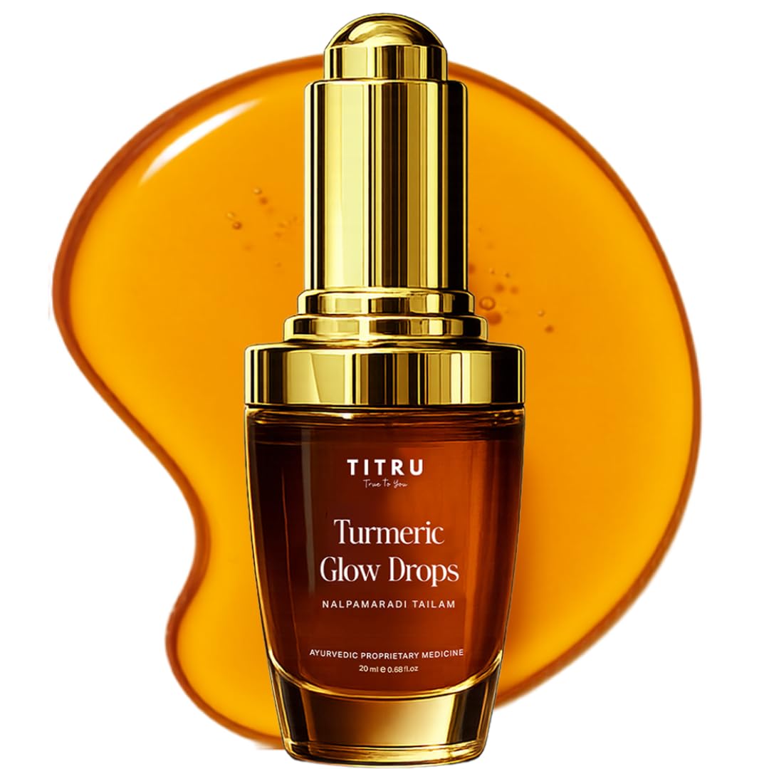Turmeric Glow Drops | Nalpamaradi Tailam Face Oil | Natural De-Tan Oil for Brighter, Even-Toned Skin | Ayurvedic Glow Oil-picture-32