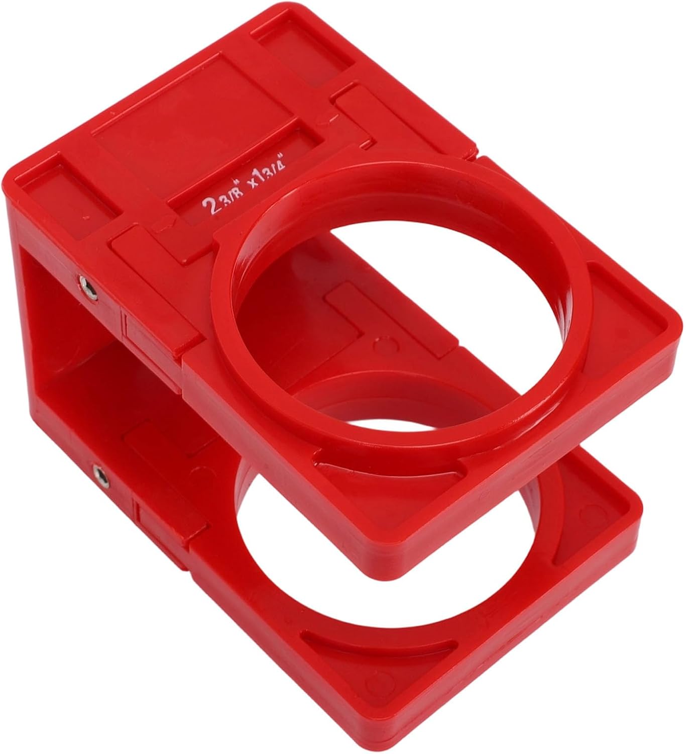 Hilitand Door Hinge Jig Aluminum Alloy Door Hinge Mortiser and Lock Installation Kit with Silicone Non Slip Pads for Round and Square Corner Hinges 1/4in to 5in Length