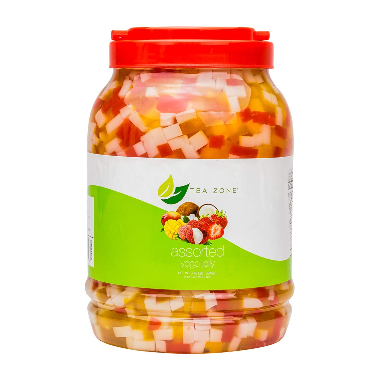 Tea Zone 8.5 lbs Assorted Yogo Jelly Grocery & Gourmet Food