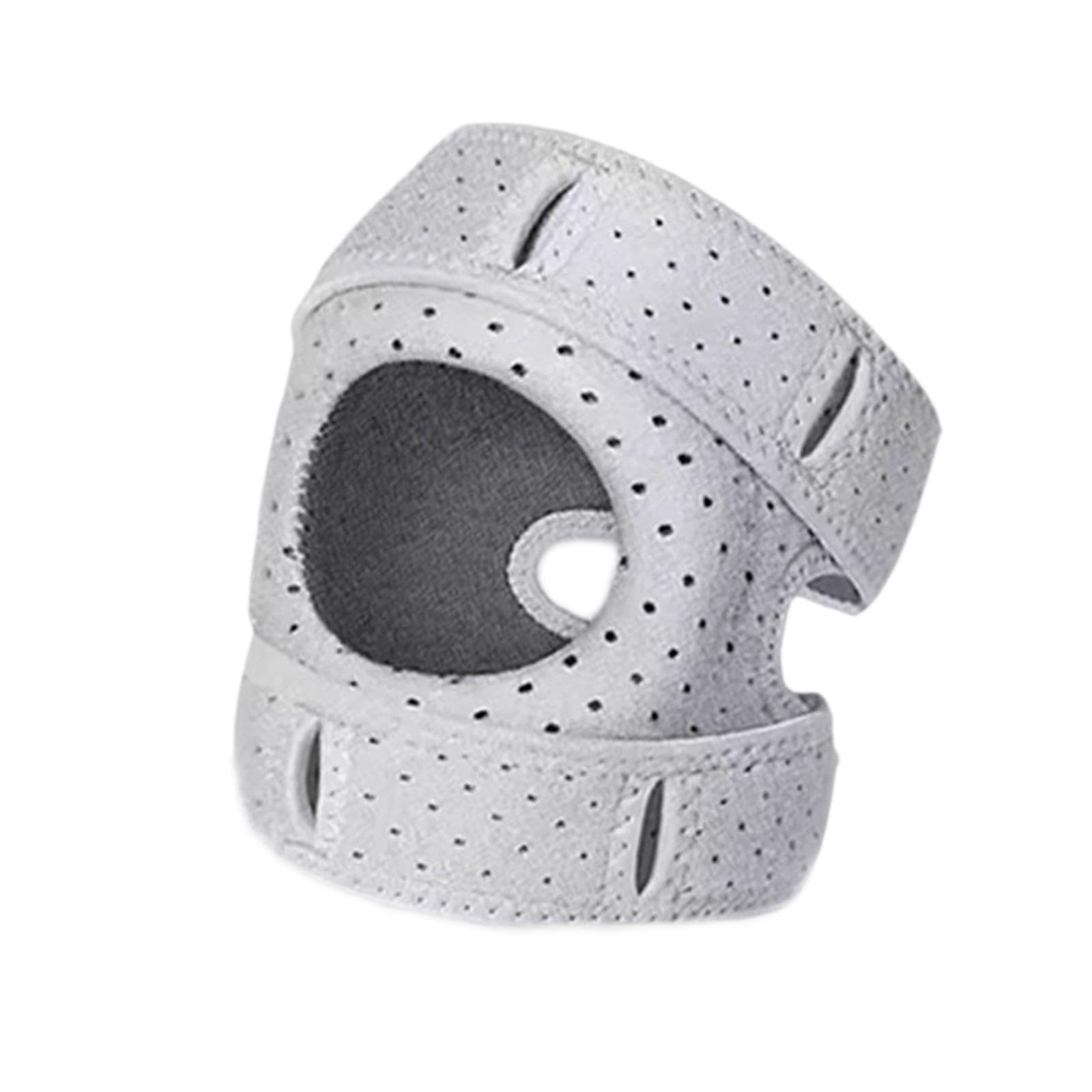 Yiju Knee Pad Support Sleeve Breathable Shockproof Protection Knee Brace for Weight Lifting Workout Sports Riding Gymathletics, Grey