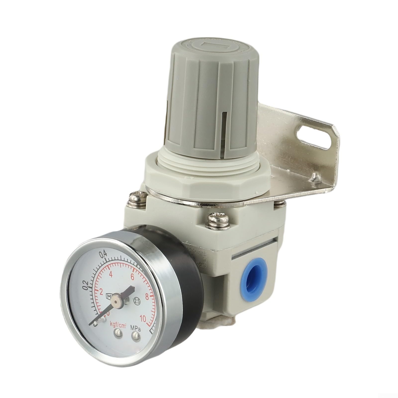 Regolatore di pressione dell'aria semplice da usare con filettatura NPT da 1/4", 3/8", 1/2" e capacità 0-145 psi per utensili pneumatici (diametro filettatura 1/2)