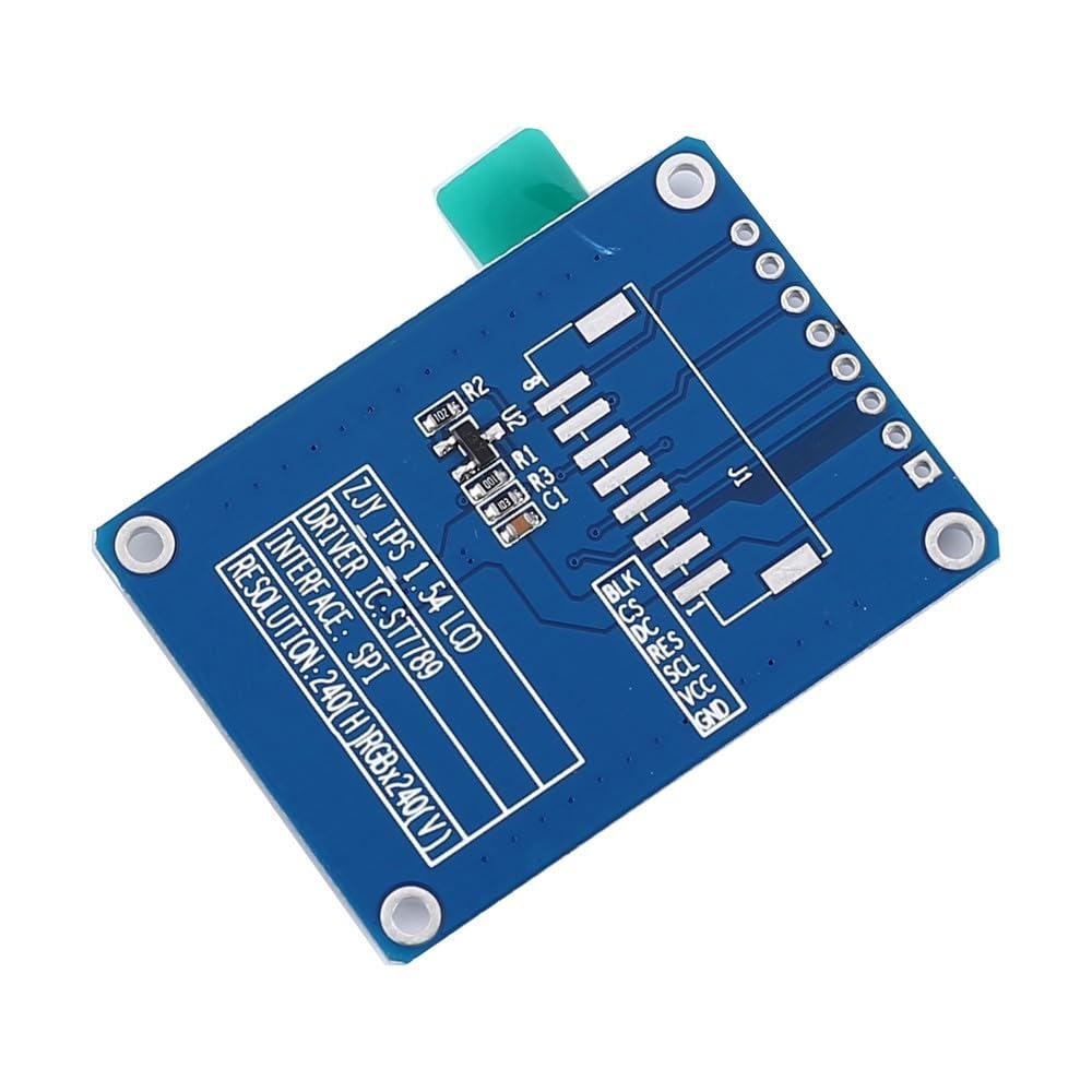 Module d'affichage LCD TFT, module d'affichage TFT-LCD RGB SPI de 1,54 pouce avec pilote ST7789, 240 x 240 pixels, 3,3 V, IPS-LCD