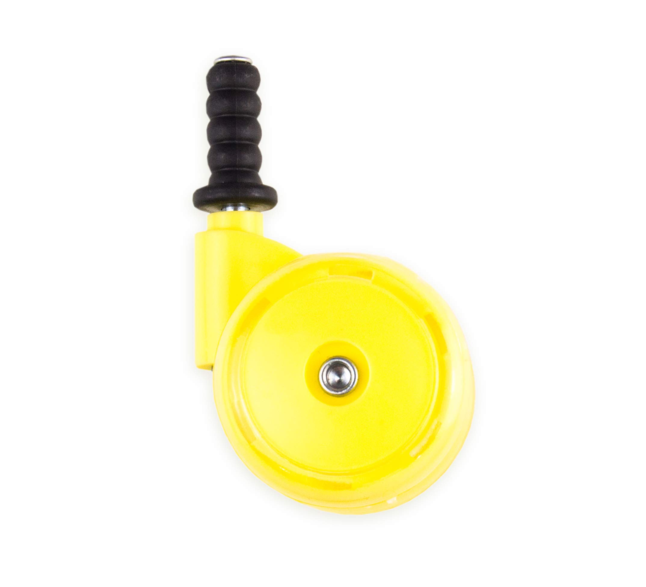 Baby Walker Wheel - Parte di ricambio 4 pz/set ruota kit morbido (giallo)