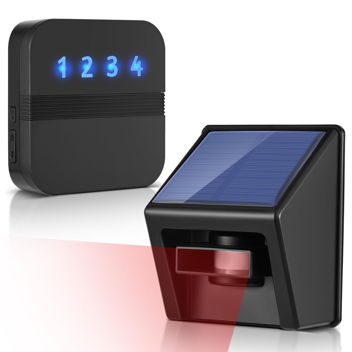 Solar Wireless Driveway Alarm Amazon.in Garden & Outdoors