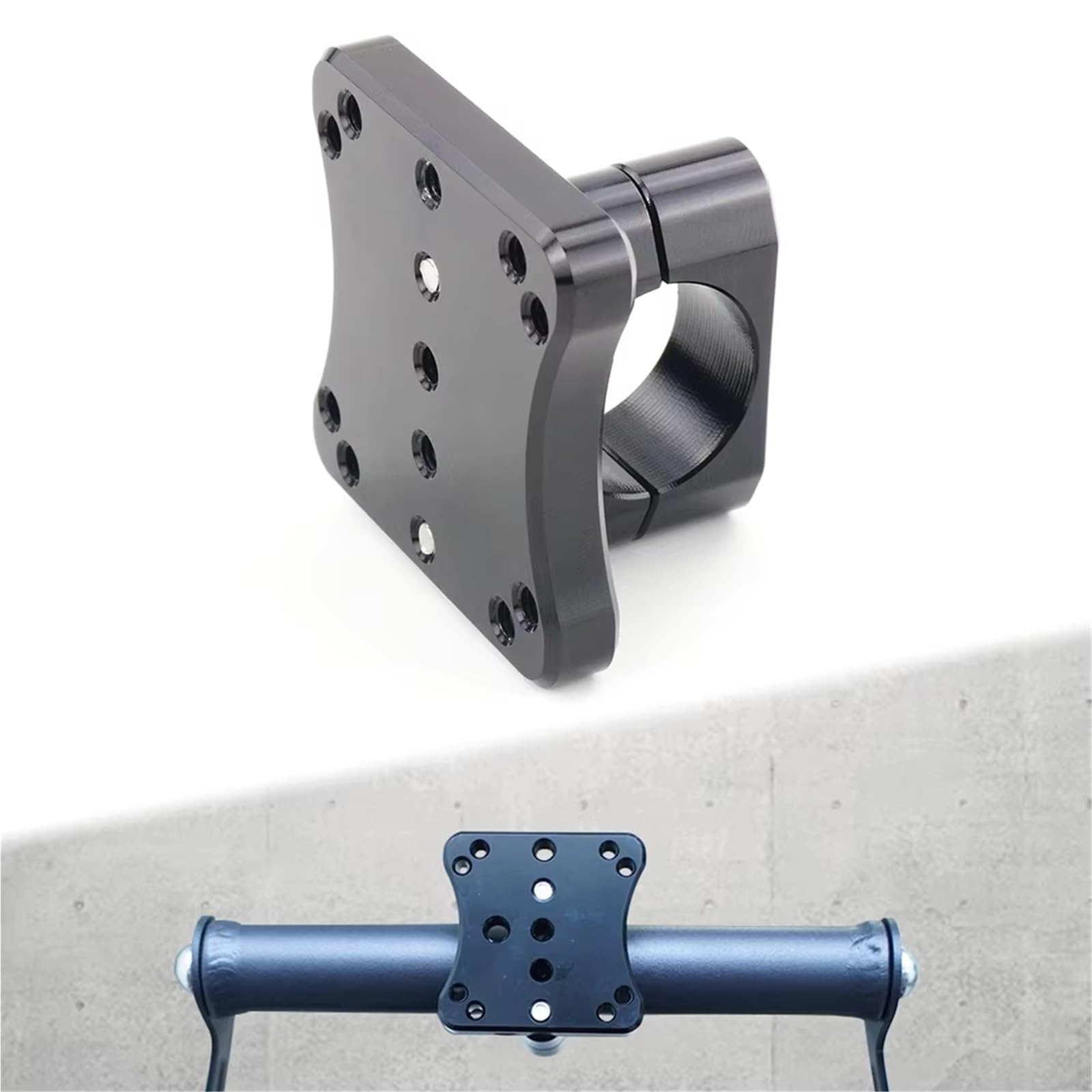 Soporte Móvil Bicicleta para Royal para Enfield para Meteor 350 para Hunter 350 para Himalayan 450 7/8 ''22,2mm Soporte De Montaje De Navegación GPS Soporte De Navegación GPS para Motocicleta