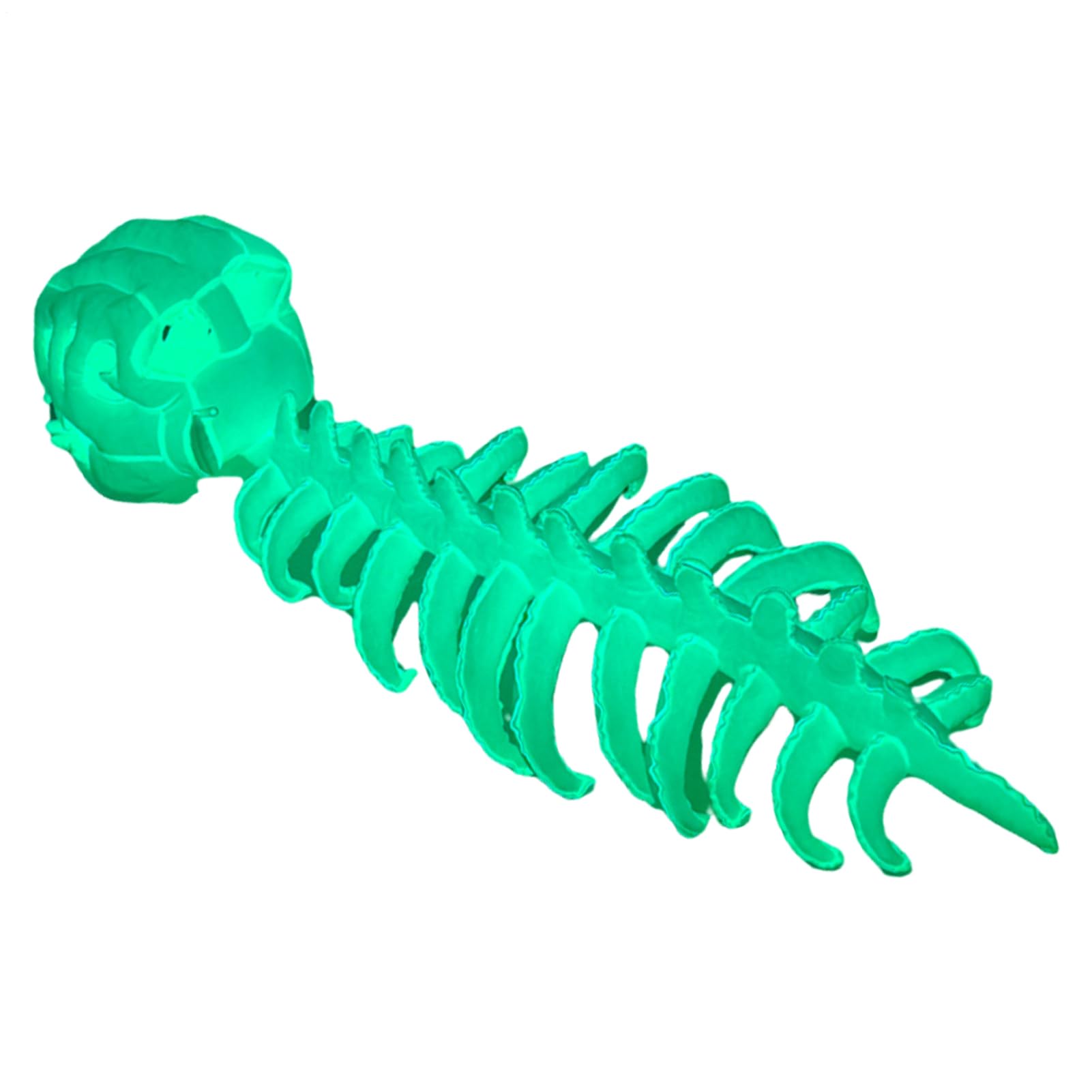 Kostium pluszowego dinozaura fluorescencyjnego szkieletu - odzież i akcesoria do cosplay - akcesoria do maskarady i cosplay | dla dorosłych i dorosłych, pokazy, twórcy treści, wydarzenia