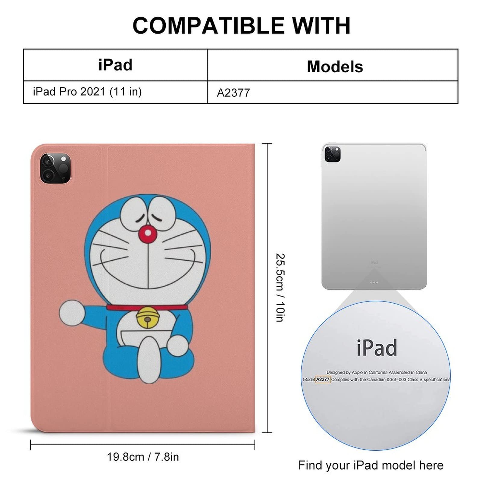 Amazon.co.jp: ドラえもん iPad Pro 11 ケース 2021/2020モデル兼用