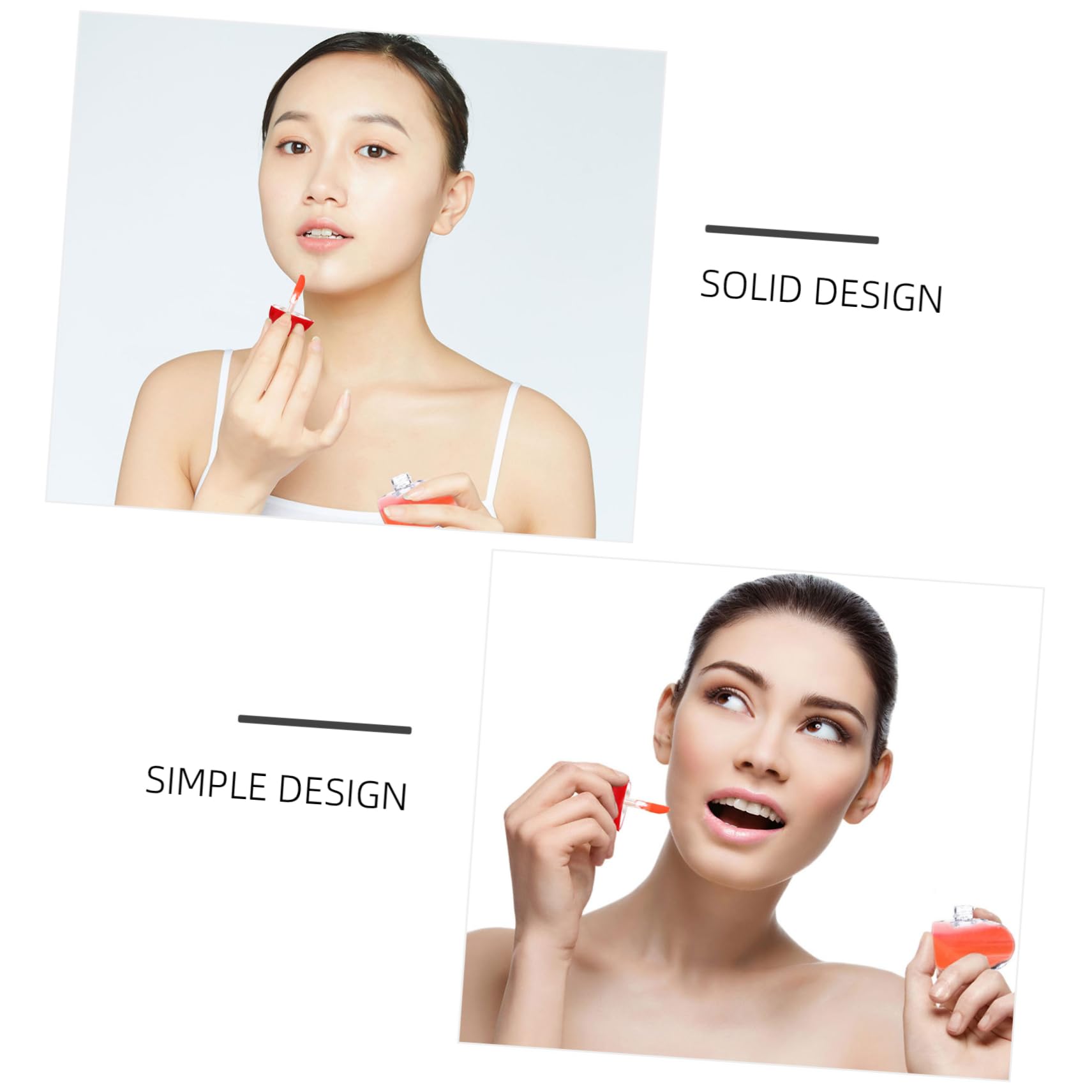 Baluue 40stücke Herzförmige Lip Gloss Tuben Auslaufsichere Behälter Für Lippenpflege Leere Lip Gloss Flaschen Für Selbstgemachte Kosmetik Für Make-up Und Lippenfarbe