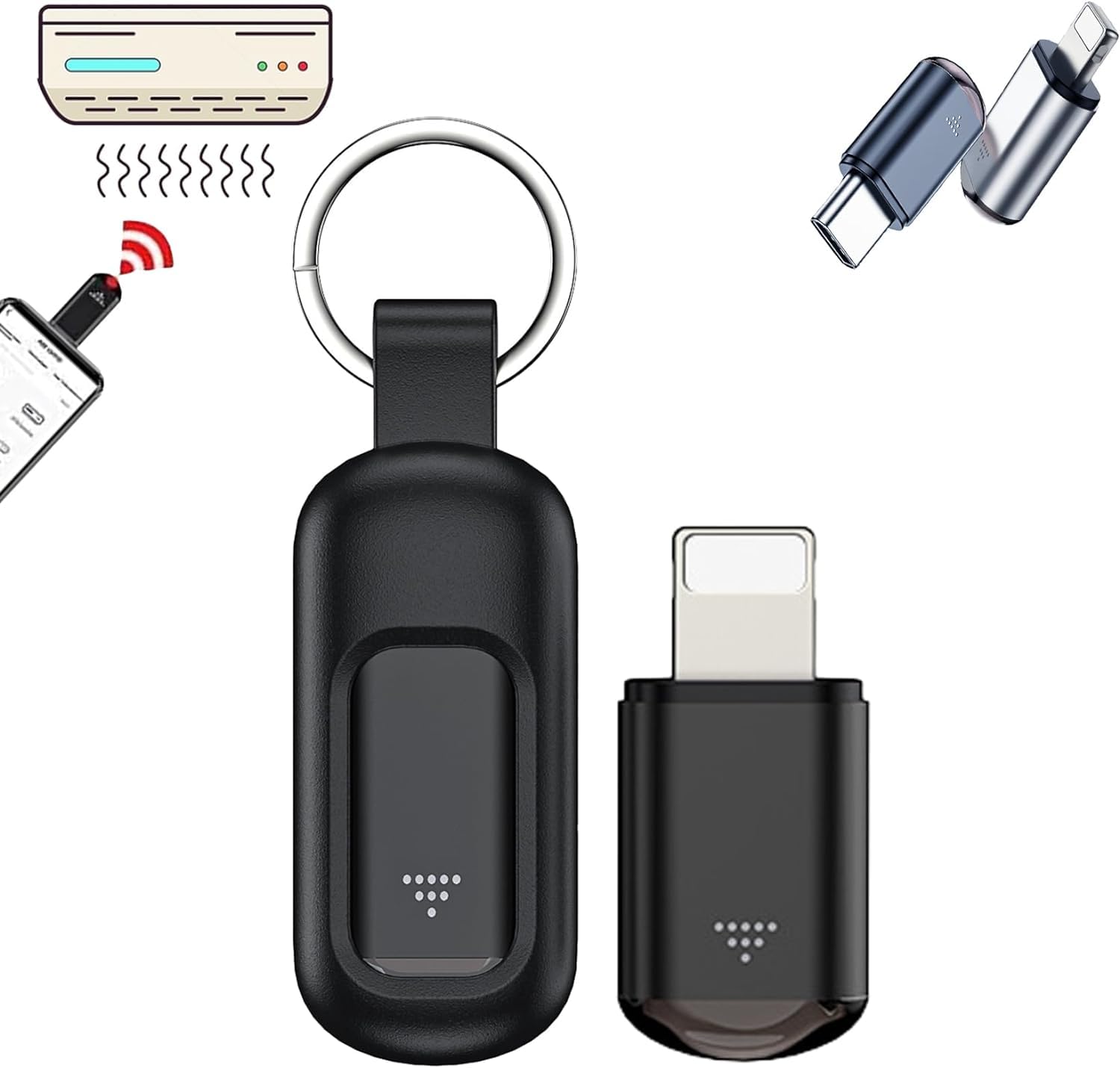 Microlord Mini Hacking Device, Cyberplex, Cyberplex Hacking Device, Cyber Bender, Cyberplex Remote, Cyberplex Device, Microlord Hacking Device, Cyberplex Hacking Tool (Lighting for I-black)
