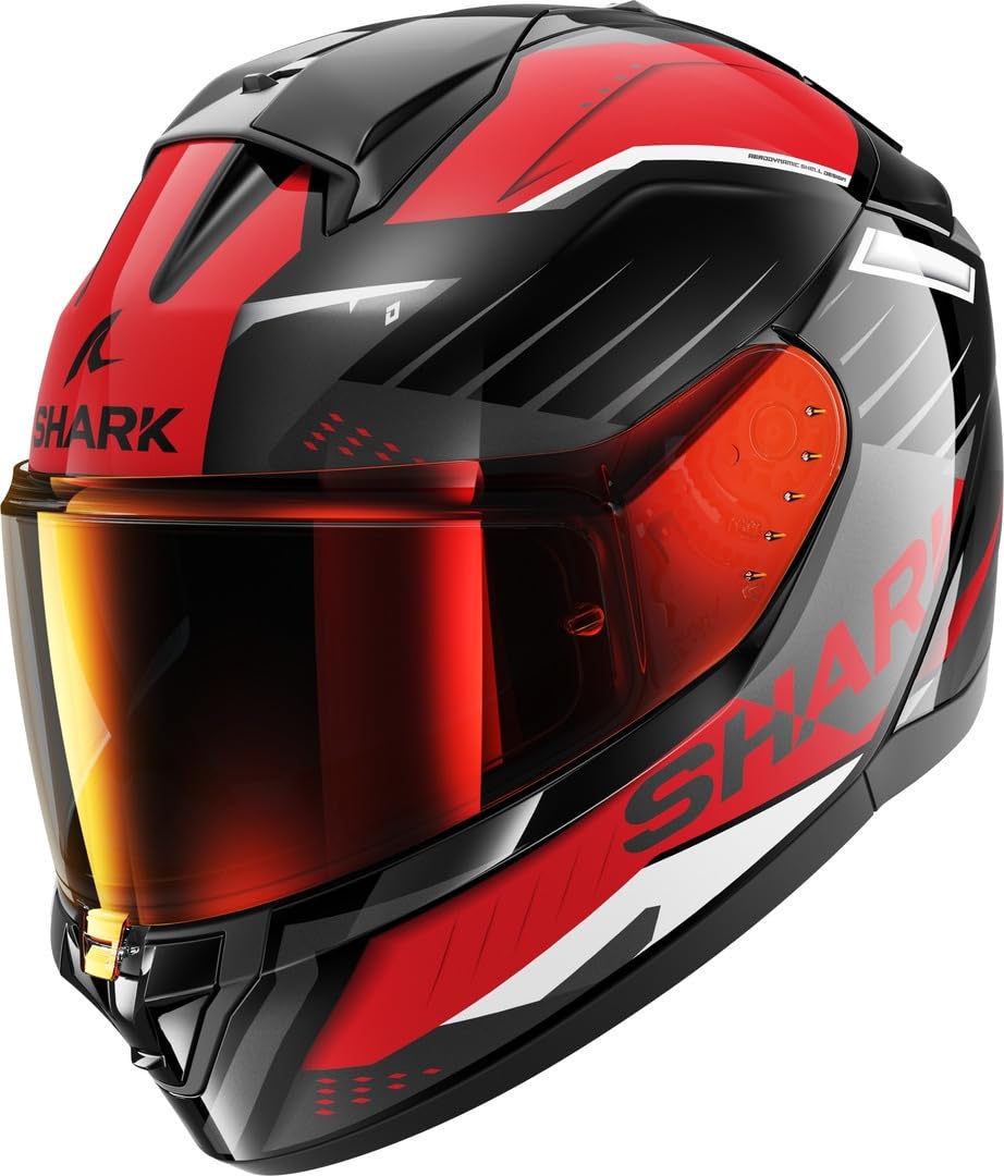 SHARK, Casco Moto Integrale RIDILL 2 BERSEK Black / Red KRA, M