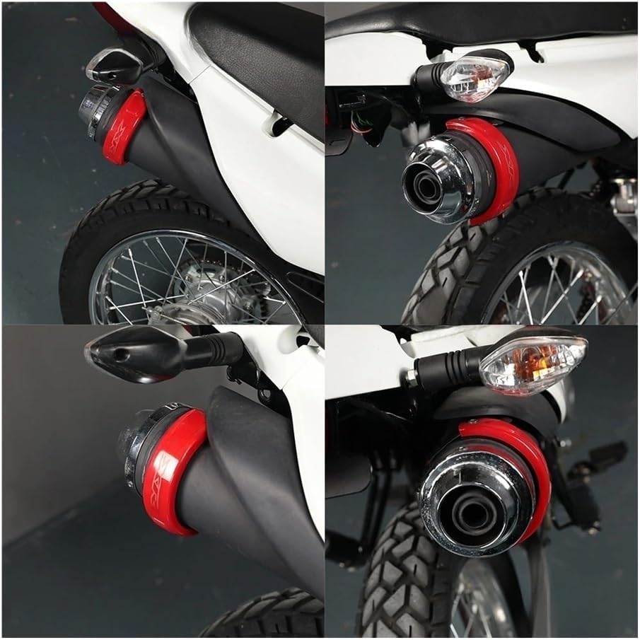 Exhaust Heat Shield 100-140mm Muffler Pipe Tail Cover Protection for Ho&nda for Suzuki for Ya&maha for Ka&wasaki XR CRF CR WR Heat Shield Wraps