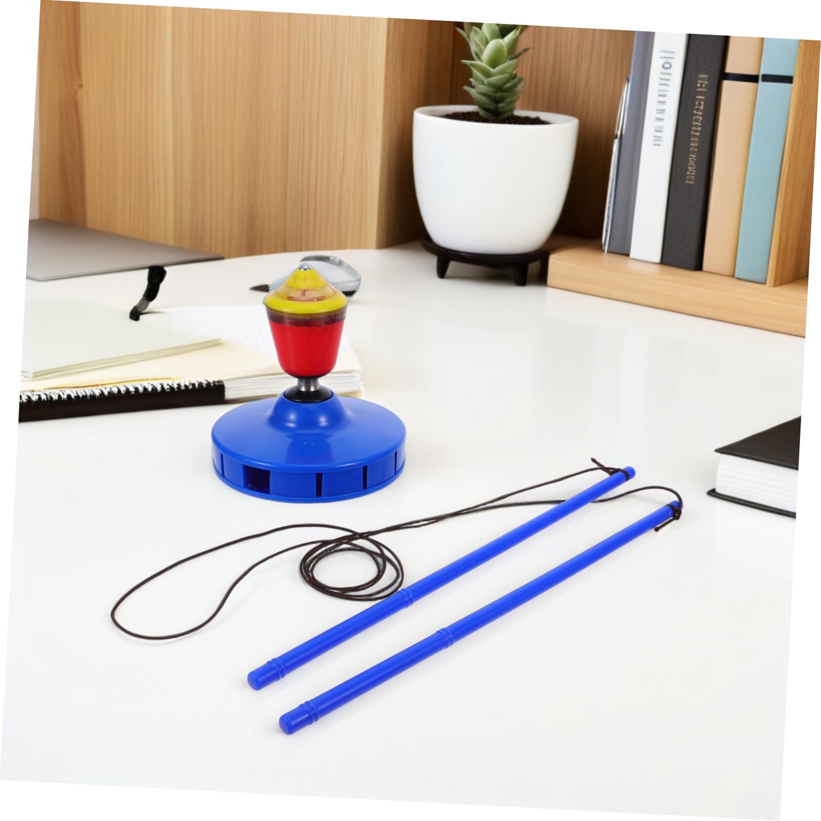 Diabolo Yoyo Cinese con Cuscinetti Silenzioso per Ragazzo Ragazza e Anziani, Giocattolo di Abilità Resistente con Riduzione Vibrazioni per Fitness All’aperto e Riunioni Familiari,