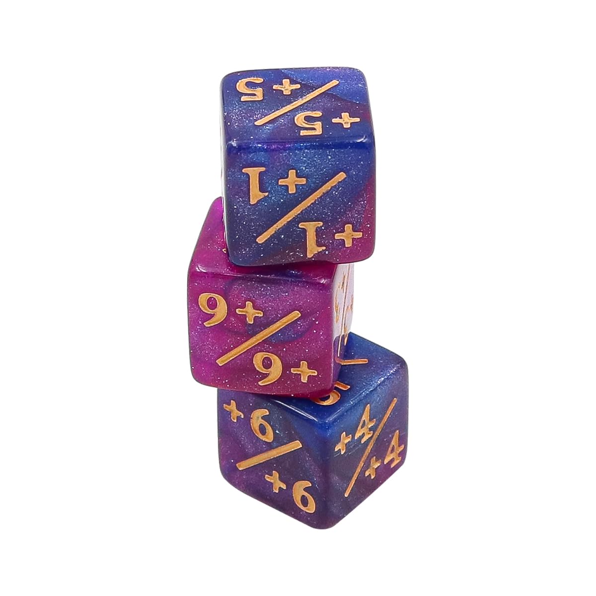 Namvo 24PCS Dice Cube Counter D6 Dice Set for MTG CCG Card Game Accessories, White, 16mm - Image 3