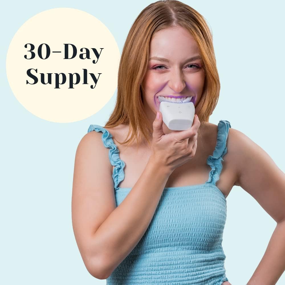 Autobrush Advanced Whitening Foaming Toothpaste (Mint Flavored) - 30 Day Supply per Bottle (Two Pack)