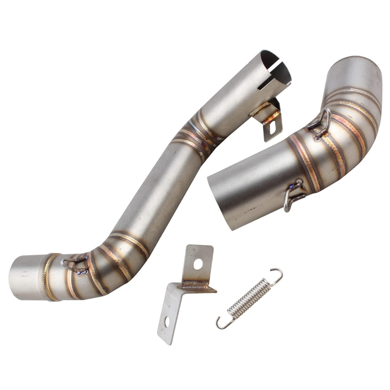 Vagary Stainless Steel Exhaust Bend Pipe for KTM DUKE 200 250 390 (BS4 Only)-image-15