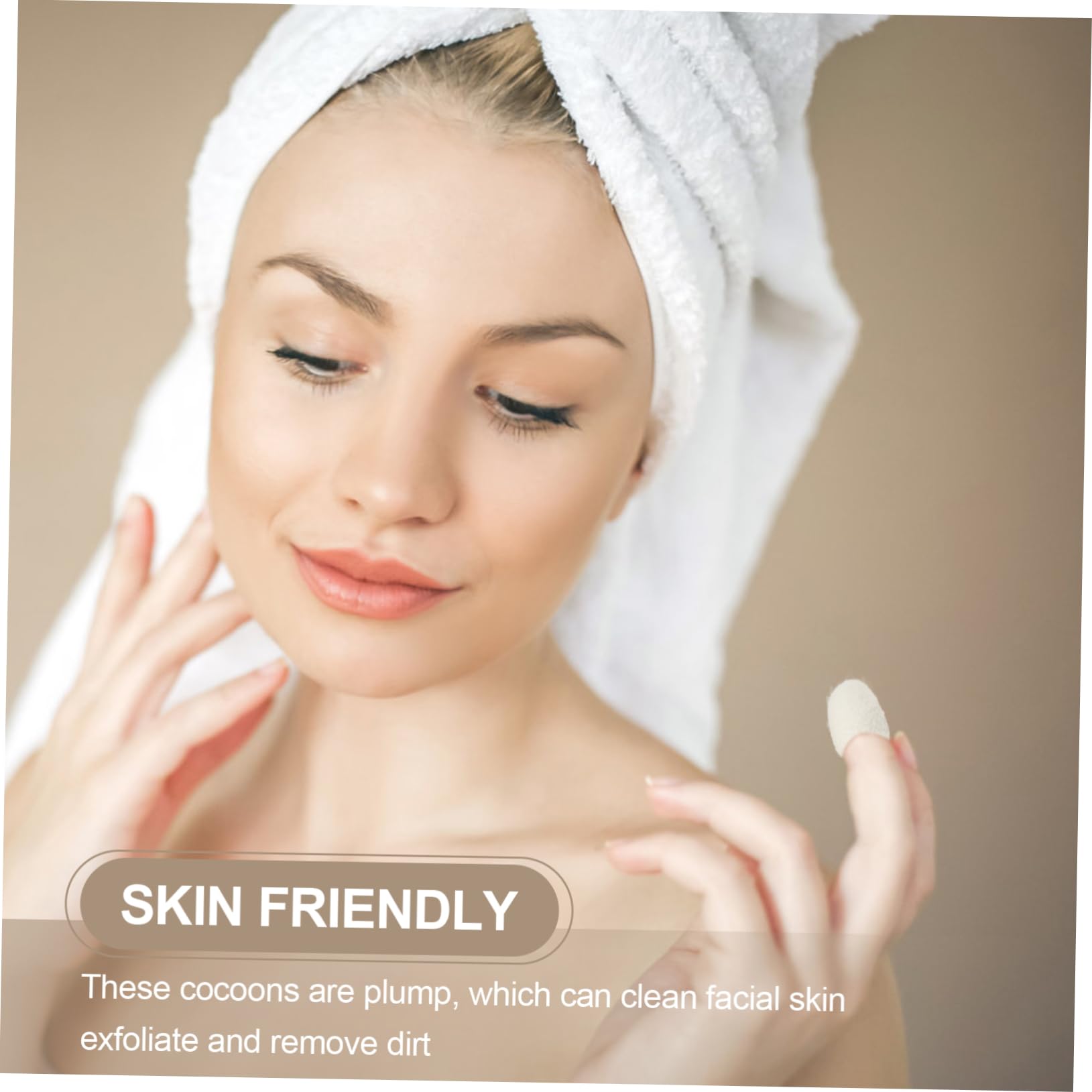 Beavorty 300stücke Natürliche Seidenbälle Zur Gesichtsreinigung Organisches Peeling Für Hautpflege Entfernen Von Mitessern Sanftes Scrub Für Strahlende Haut