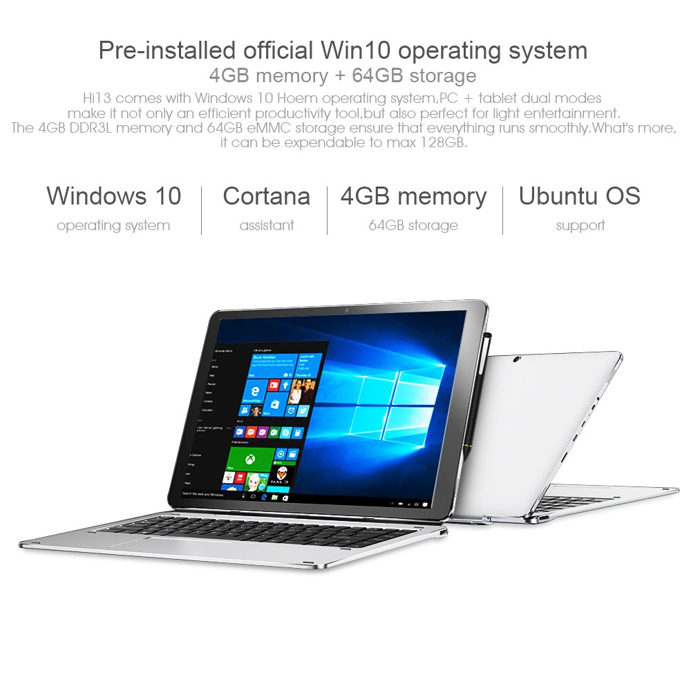Chuwi Hi13 64GB Intel Apollo Lake Celeron N3450 Quad Core 13.5