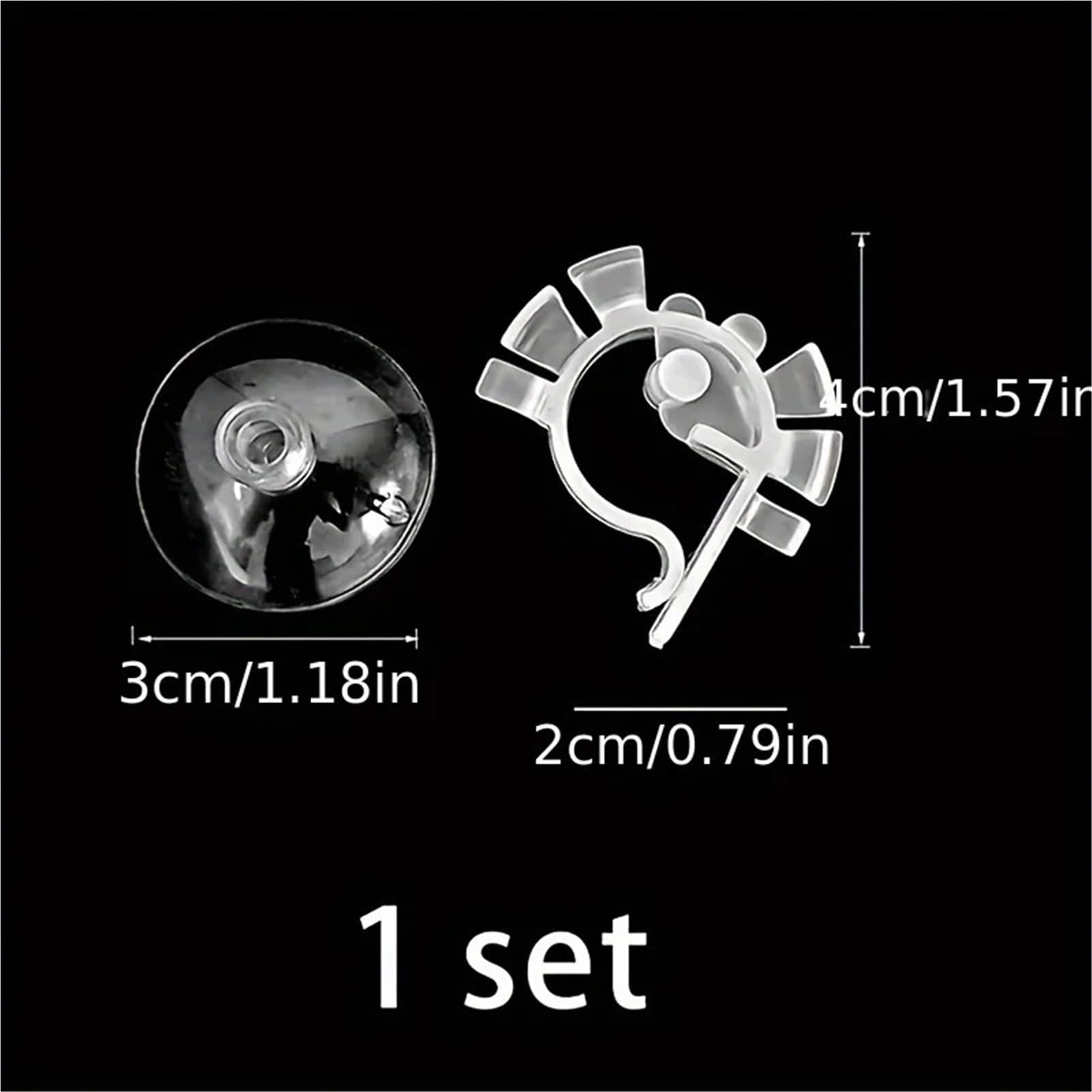 Lot de 30 supports de tube d'entrée et de sortie d'aquarium - Clip de fixation en forme de U - Pour tuyau de 4 à 6 mm