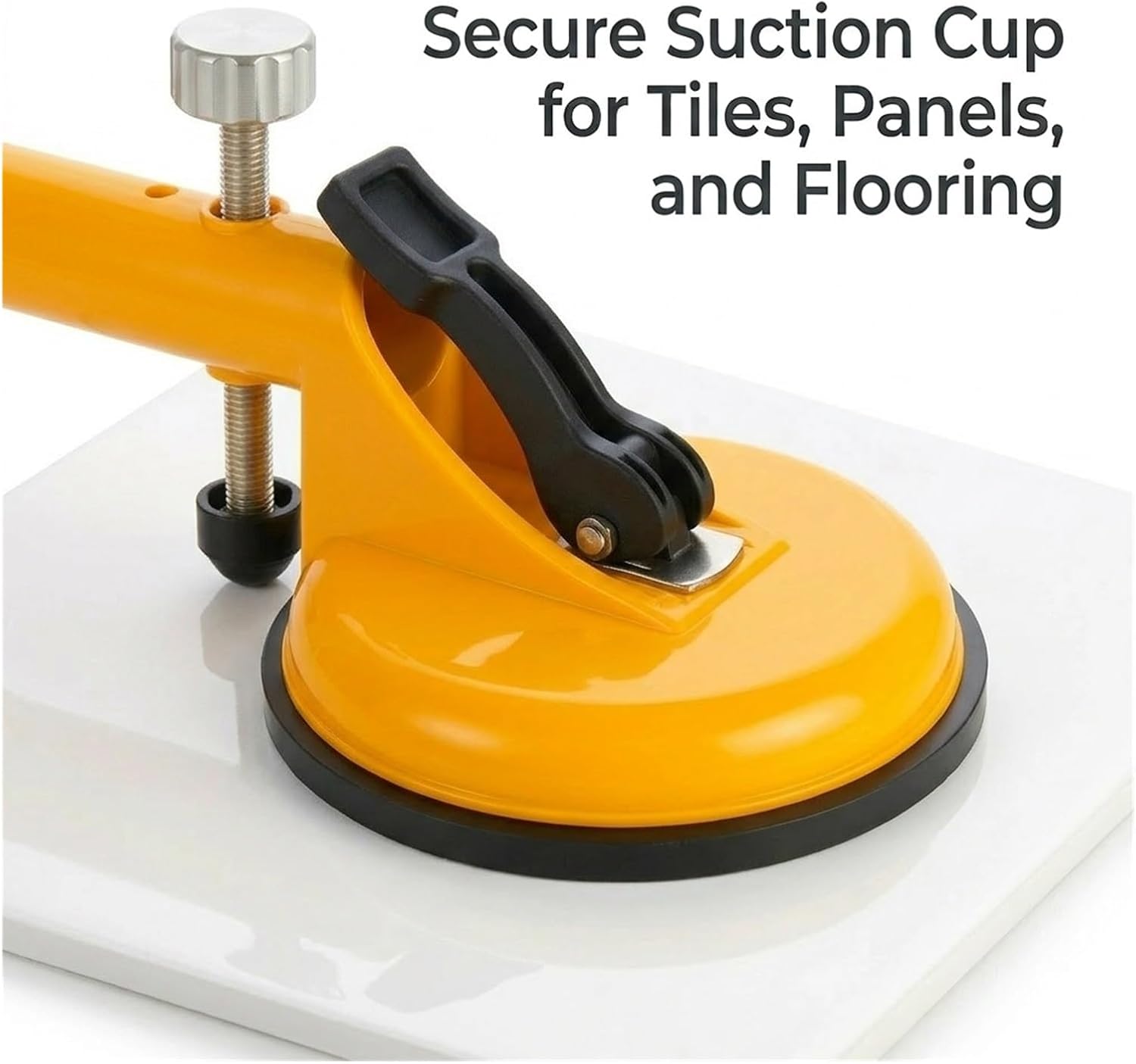 Tile Tools Suction Cup Clamp Tool with Adjustable Screw, Floor & Wall Panel Fixing, Tile Gap Fixer, Tile Leveling Clips & Wedges Holder