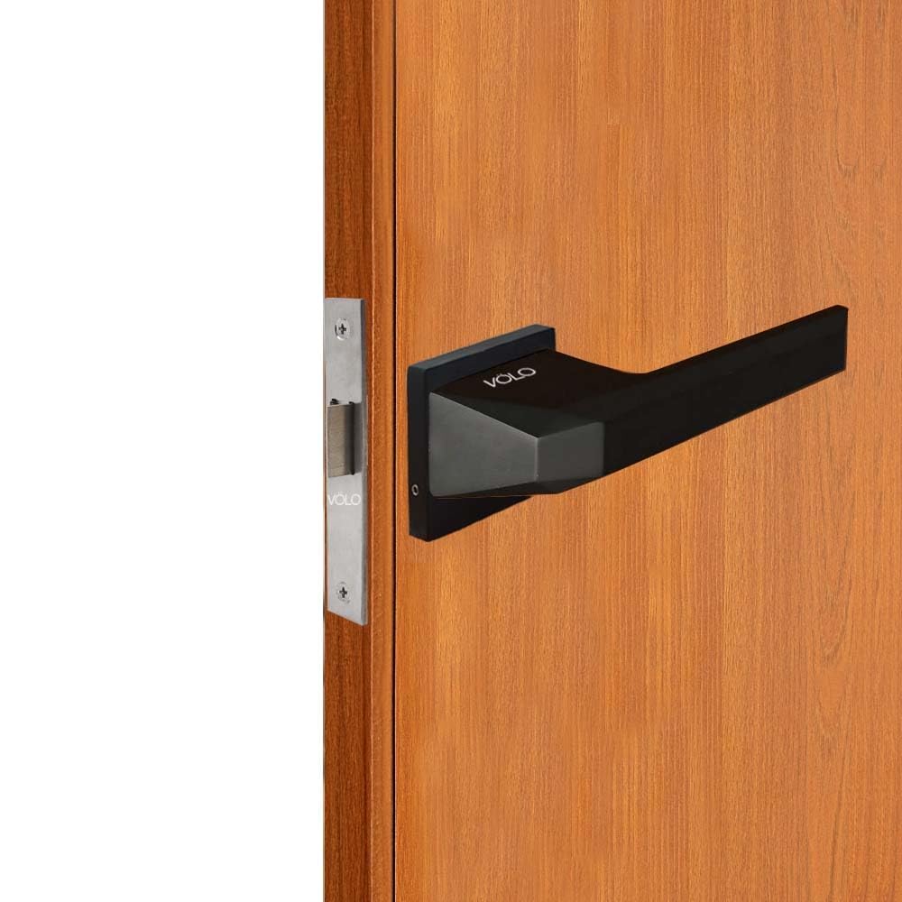 HYDERON Black Bathroom Latch – Heavy-Duty Door Latch for Bathroom Privacy and Security | Durable Metal Construction with Sleek Black Finish (Model 2162, 1 Piece)-image-14