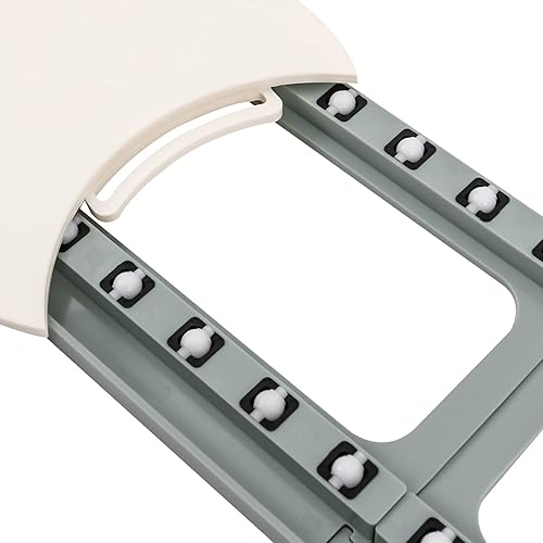 Miniatura 6 de Fetcoi Tocadiscos giratorios de 360 para fiestas, giratorio manual, ajustable, mesa giratoria de alimentos para servir alimentos, mesa de comedor