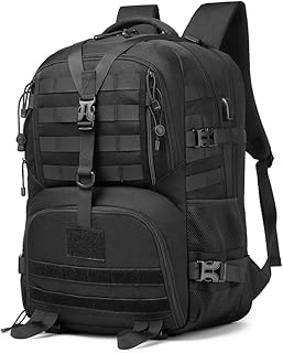 Tactical Backpack for Men,Waterproof Military Backpack Camping Backpack Army Backpack Molle Bag Bug Out Bag Assault Pack Rucksack Hiking Backpack for Men - Aodethon