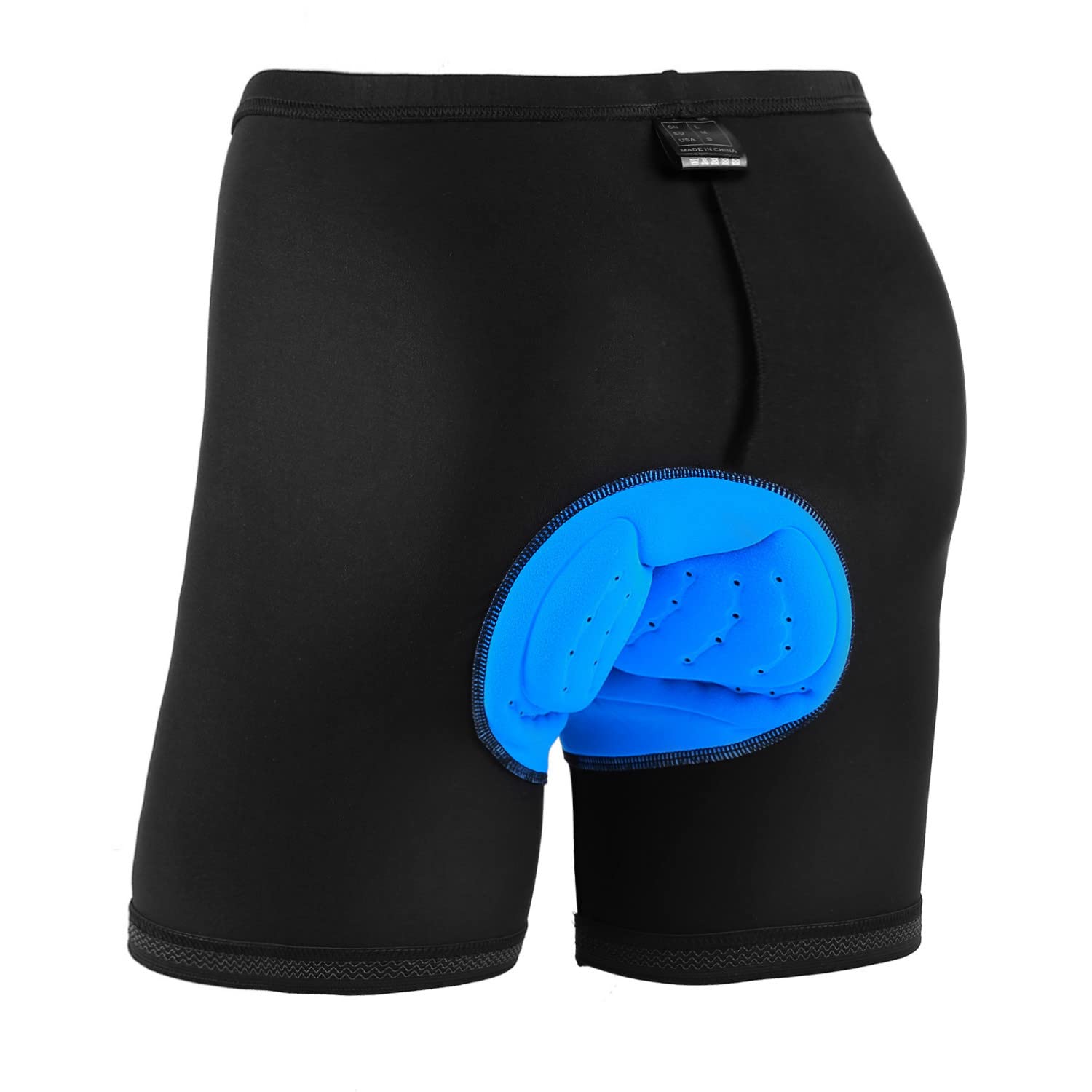 OhuhuCycling Shorts, Cycling Underwear Undershorts with 3D Padded Gel Breathable and Anti-Slip Breathable Bicycle Cycling Underwear Bicycle Shorts