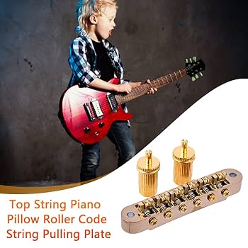 Amazon | 1 セットエレキギターブリッジ交換 6 弦ブリッジテール