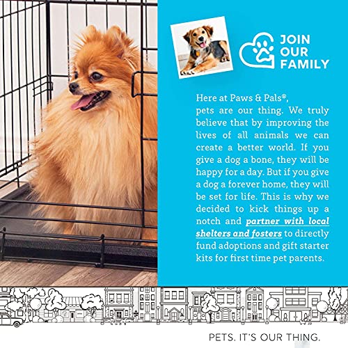 Paws & Pals Dog Crate Tray, Removable Thick Plastic Bottom Liner, Replacement Pan Best For Pet Kennel, Wire Metal Cage Or Crates For Rabbits, Ferrets, Puppy Dogs & Cats (Small - 30 Inches) #TOP3